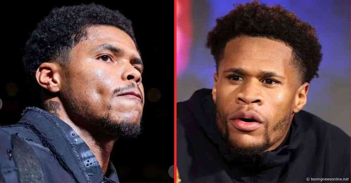 Devin Haney will only fight Shakur Stevenson under one condition