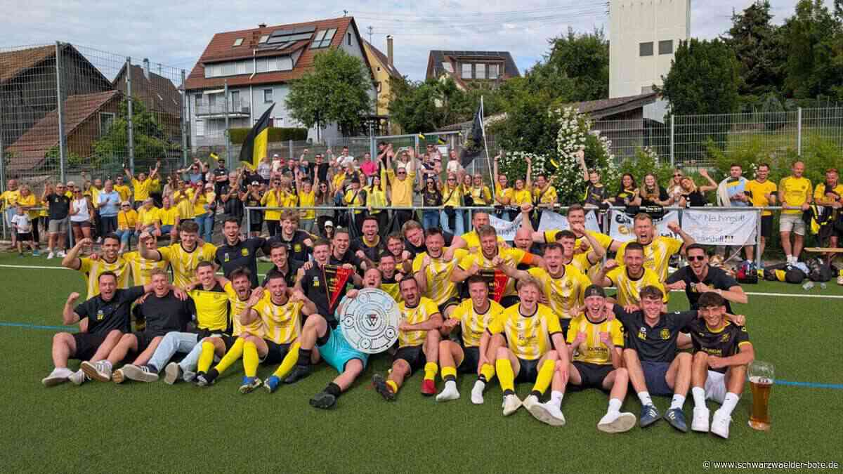 Nervöser 1:0-Sieg bei Zrinski Calw: TSV Neuhengstett wird Meister in der Kreisliga B