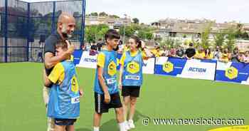 Pep Guardiola opent Cruyff Court: Als Johan niet op mijn pad was gekomen, was ik niet geworden wie ik ben'