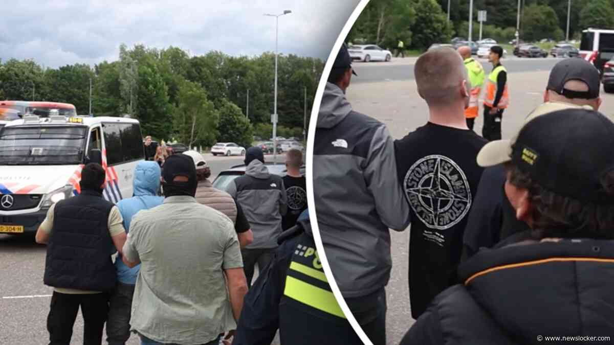 Twee aanhoudingen concert Kanye West door politie in burger