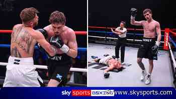 Hickey lands HUGE right-hand KO on Billam-Smith undercard!