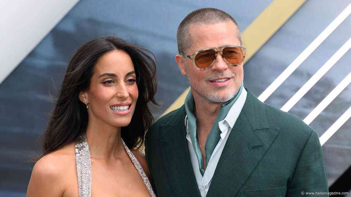 Brad Pitt cozied up with stunning girlfriend Ines de Ramon, 33 at the French Open