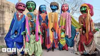 Giant Indian puppets to take over Kensington street