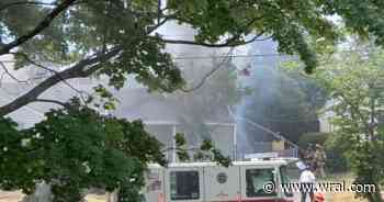 No one hurt after Raleigh house fire near Wade Avenue, cause still unknown