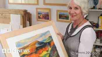Artist's gallery dream realised on eve of 96th birthday