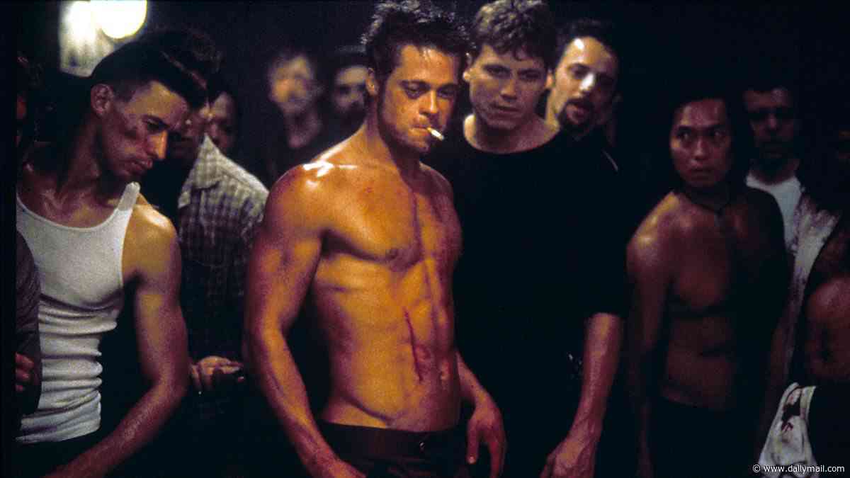 Brad Pitt's son Knox, 17, channels Fight Club as he takes a beating in martial arts fight in downtown LA