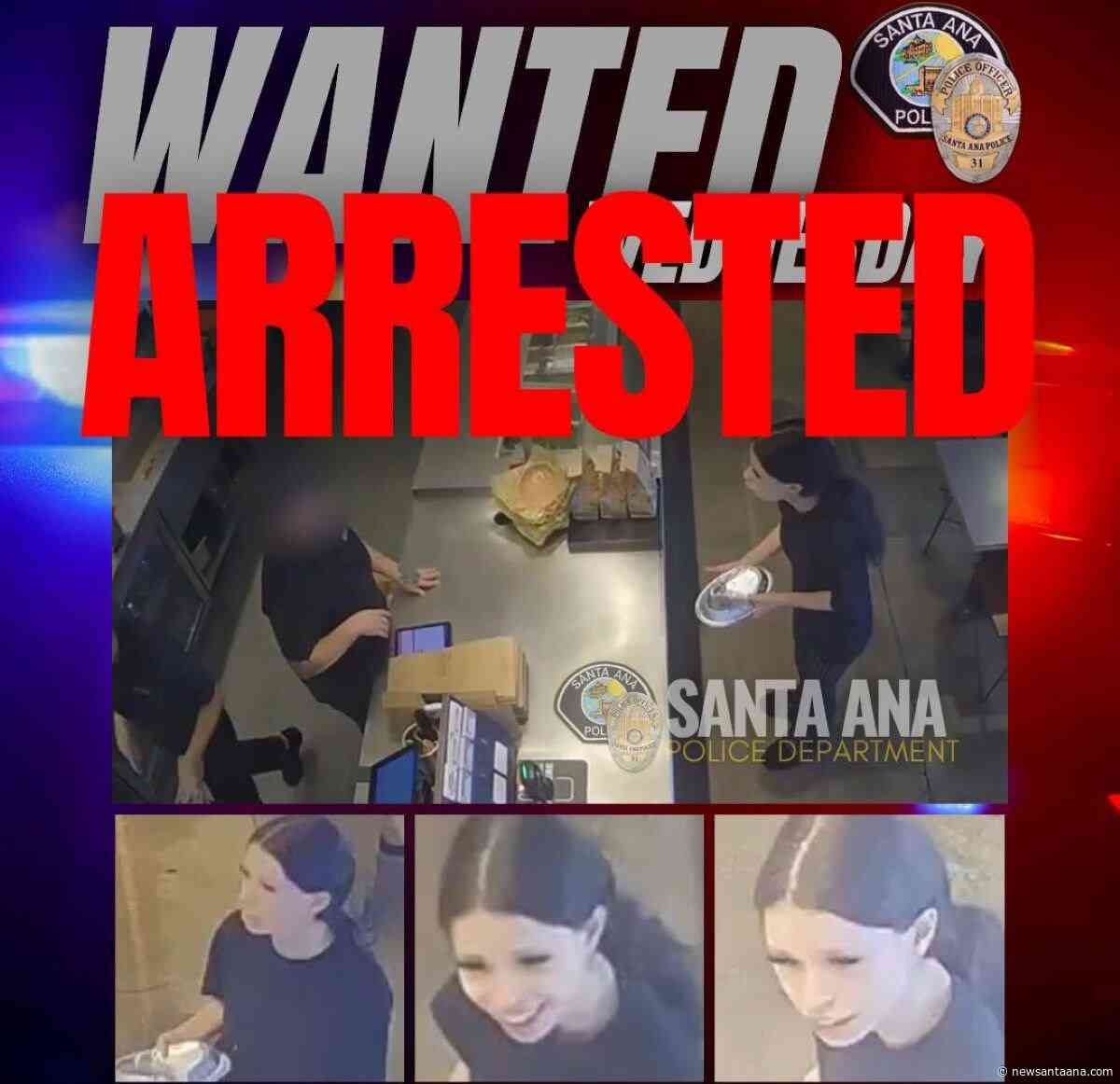 Woman who attacked a Chipotle employee arrested by the Santa Ana police