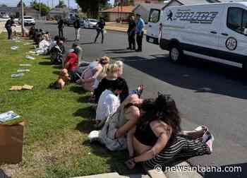 Police raid residence in west O.C., arresting 7 and seizing illegal narcotics