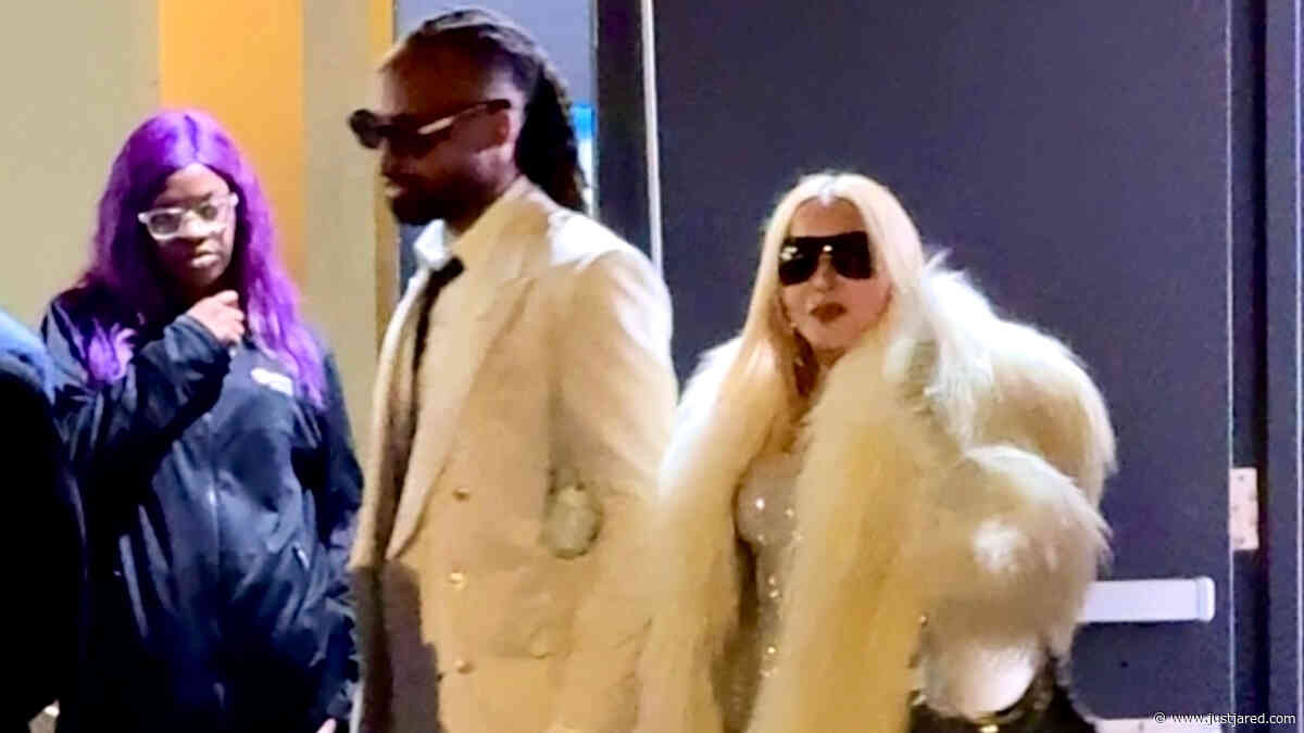 Madonna Steps Out With Boyfriend Akeem Morris Following Surprise Times Square Concert