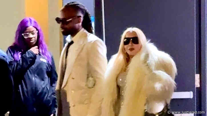 Madonna Steps Out With Boyfriend Akeem Morris Following Surprise Times Square Concert
