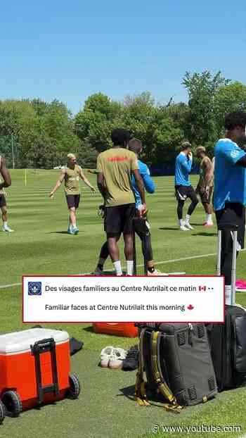 Derniers préparatifs pour le Canada à Montréal. 🇨🇦👀