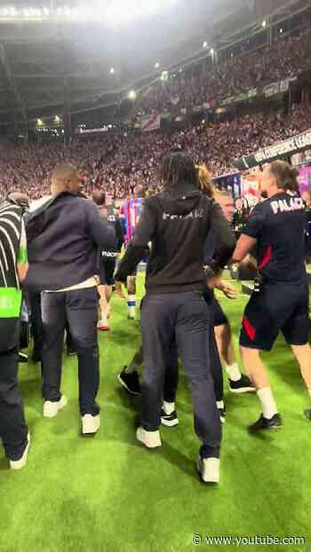 The moment we became Champions of Europe 🏆 #crystalpalace