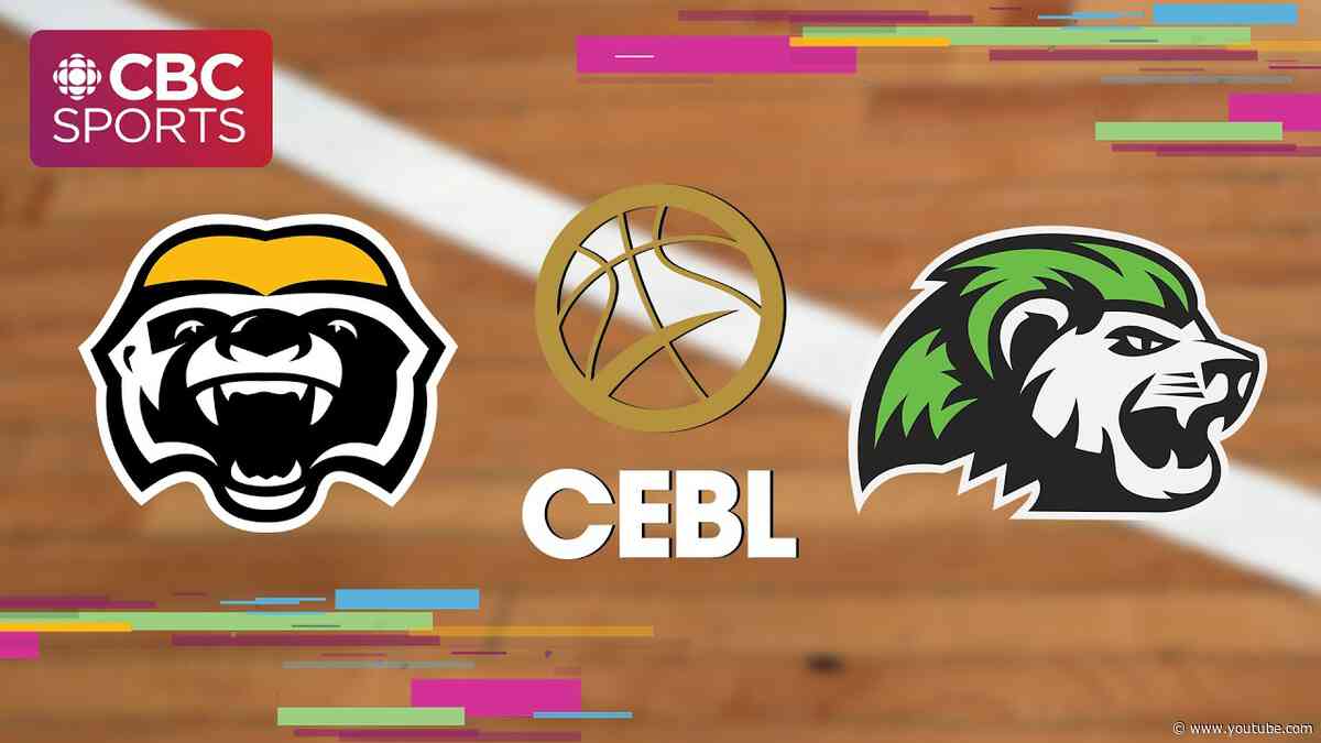 CEBL: Brampton Honey Badgers at Niagara River Lions | #CBCSports