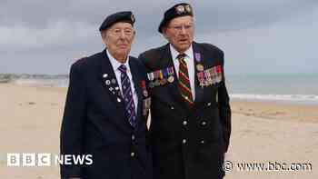 D-Day veterans mark anniversary as nearly 100 British names added to memorial