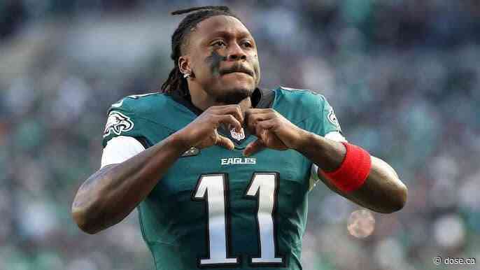 The song A.J. Brown wrote for Eagles fans was a total flop