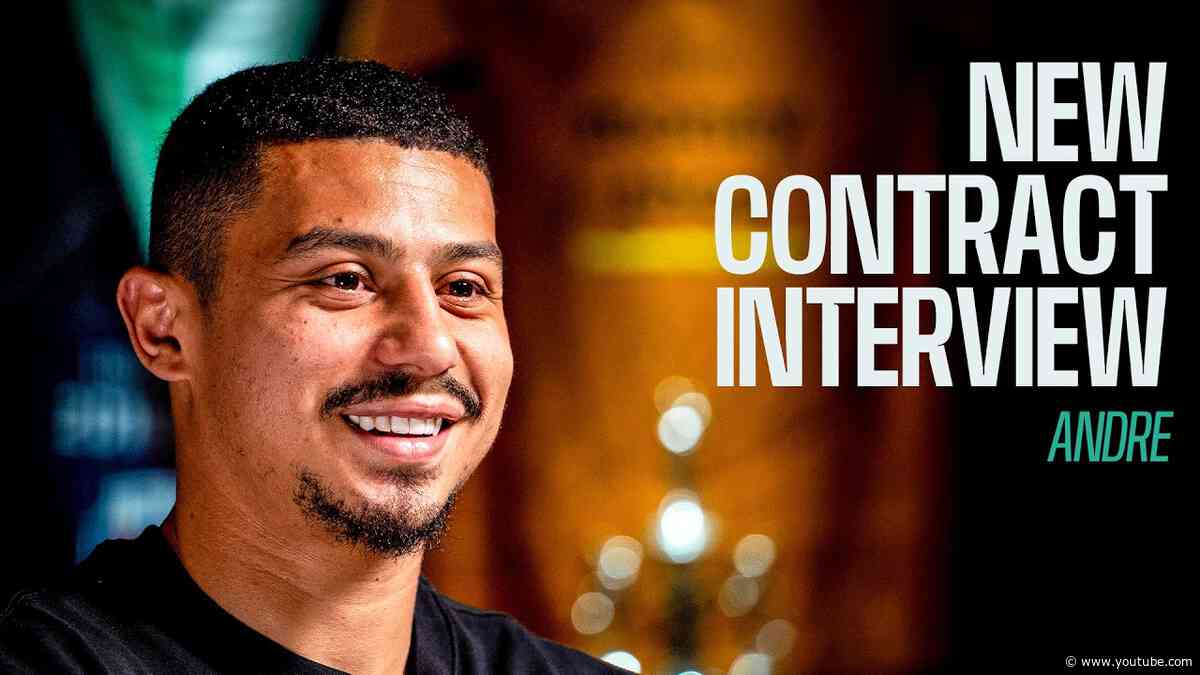 "I want to be part of the future of this club." | Andre on new deal, next season and Rob Edwards