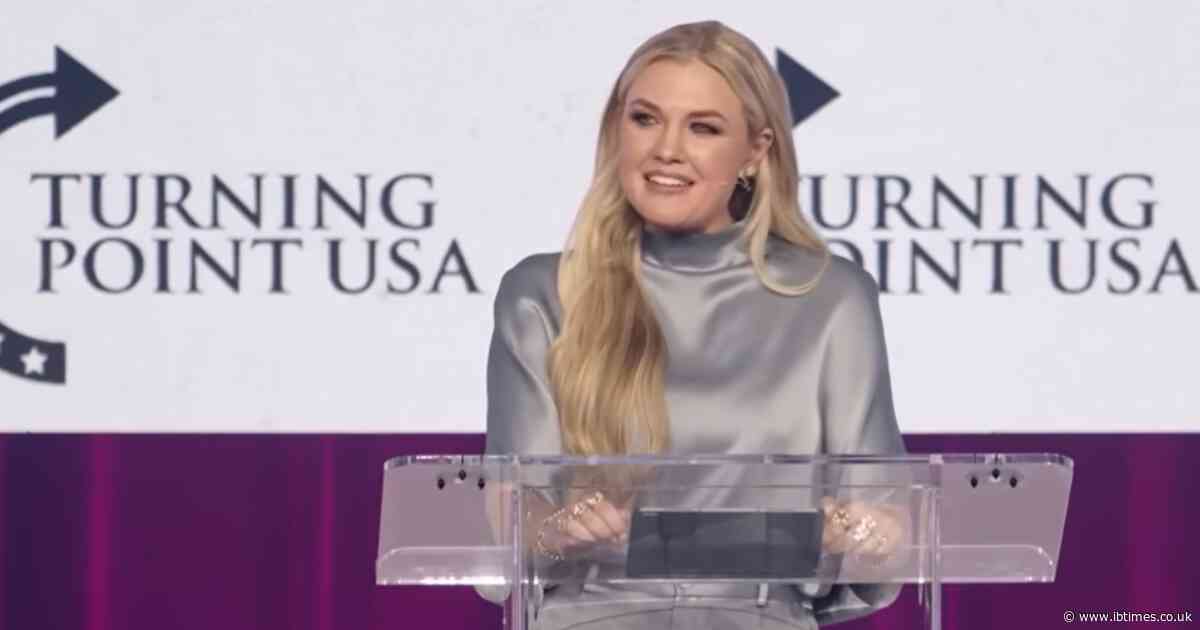 'I Pray That You Find Happiness': Erika Kirk Hits Back at Heckler Who Accused Her of Protecting Paedophiles