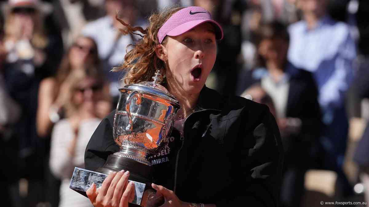 ‘Hard to put with’: French Open champ Mirra Andreeva’s honest admission as teen prodigy puts tennis world on notice