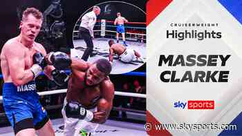 Highlights: Extraordinary fight! Clarke recovers from two knockdowns to stop Massey