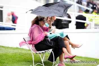 Sunday to be drier as downpours and strong winds batter the UK