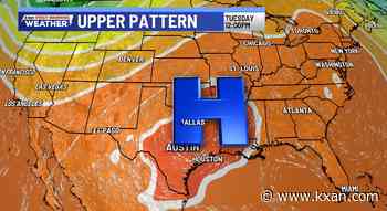 Isolated rain chances Sunday, warming next week