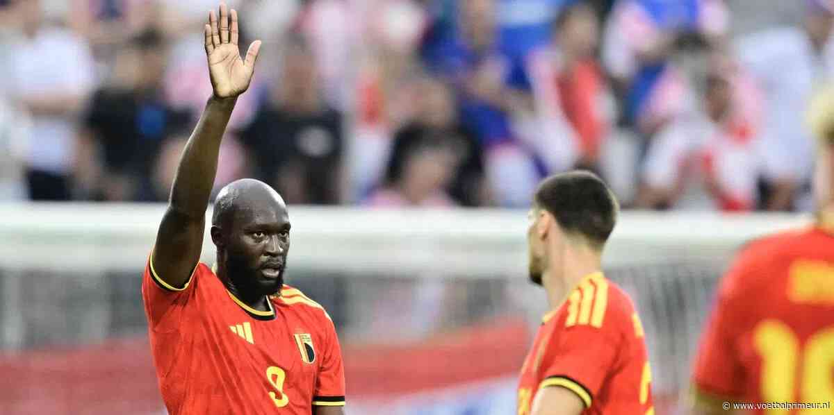 Topscorer Lukaku schikt zich in reserverol op WK: 'Bij geen ander land opgeroepen'