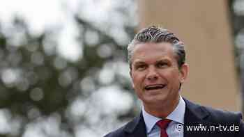 Gedenken an D-Day: Hegseth: "Frieden nur durch Stärke auf beiden Seiten des Atlantiks"