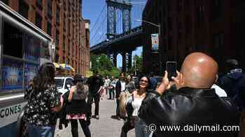 Locals moved there for a more tranquil NYC life but are now furious neighborhood has turned into 'the Times Square of Brooklyn' with wall-to-wall tourists