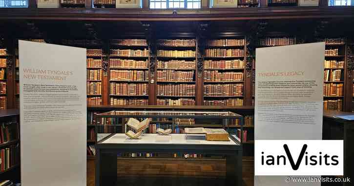 One of the world’s rarest Bibles goes on display at St Paul’s Cathedral