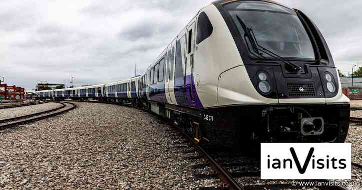 First of 10 new Elizabeth line trains rolls off Derby production line