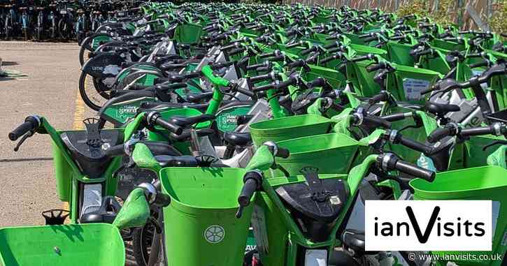 Council seizes 2,500 obstructive rental e-bikes from borough streets