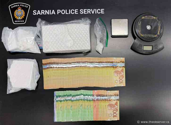 Sarnia man charged in $186K cocaine Cromwell Street raid gets bail the next day