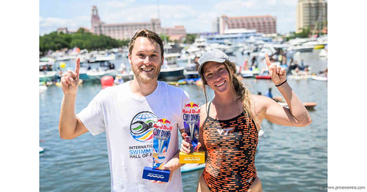 AMERICANS SWEEP ST. PETE AS RED BULL CLIFF DIVING WORLD SERIES MAKES HISTORIC FLORIDA DEBUT