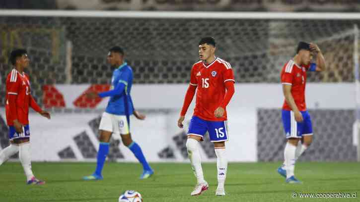 La Roja Sub 20 lamentó una amarga derrota en el amistoso con Brasil en el Nacional