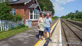 Meet family who live in converted North Yorkshire railway ticket office with 12 trains daily