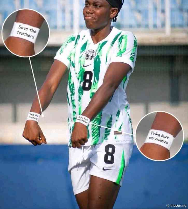 Oshoala joins call for release of kidnapped children