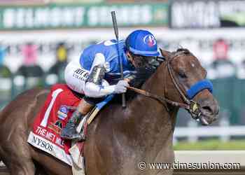 Nysos puts away Journalism to capture Met Mile victory at Saratoga