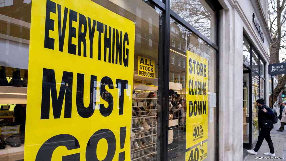 UK high street shop owner plots 400 store closures