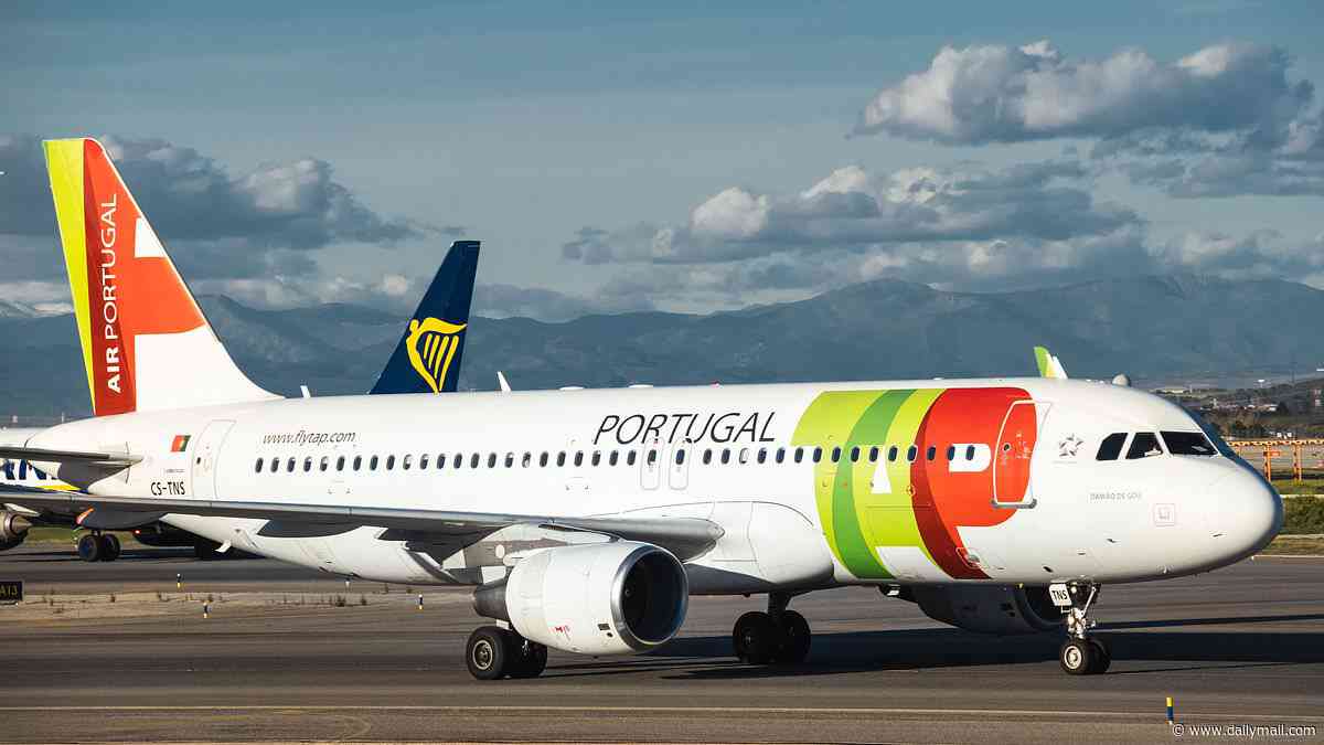 Plane heading to the UK had to make an unscheduled stop after a bungling airport worker 'left his headphones attached to the front landing gear'