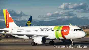 Plane heading to the UK had to make an unscheduled stop after a bungling airport worker 'left his headphones attached to the front landing gear'