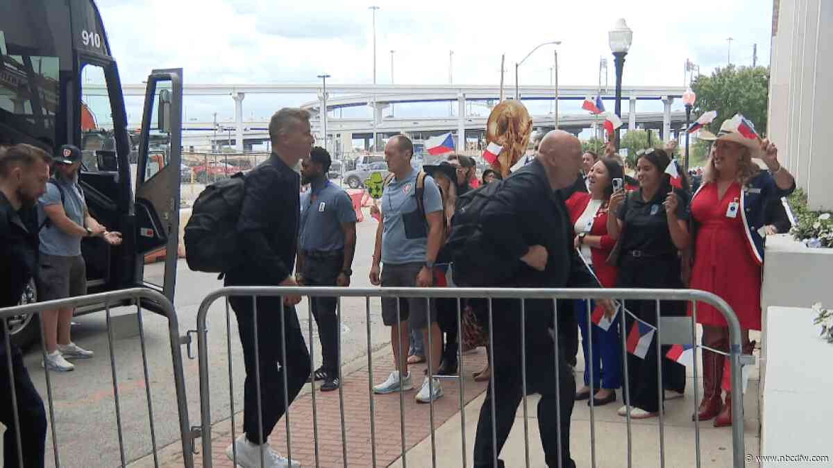 Czechia arrives in North Texas as World Cup preparations begin