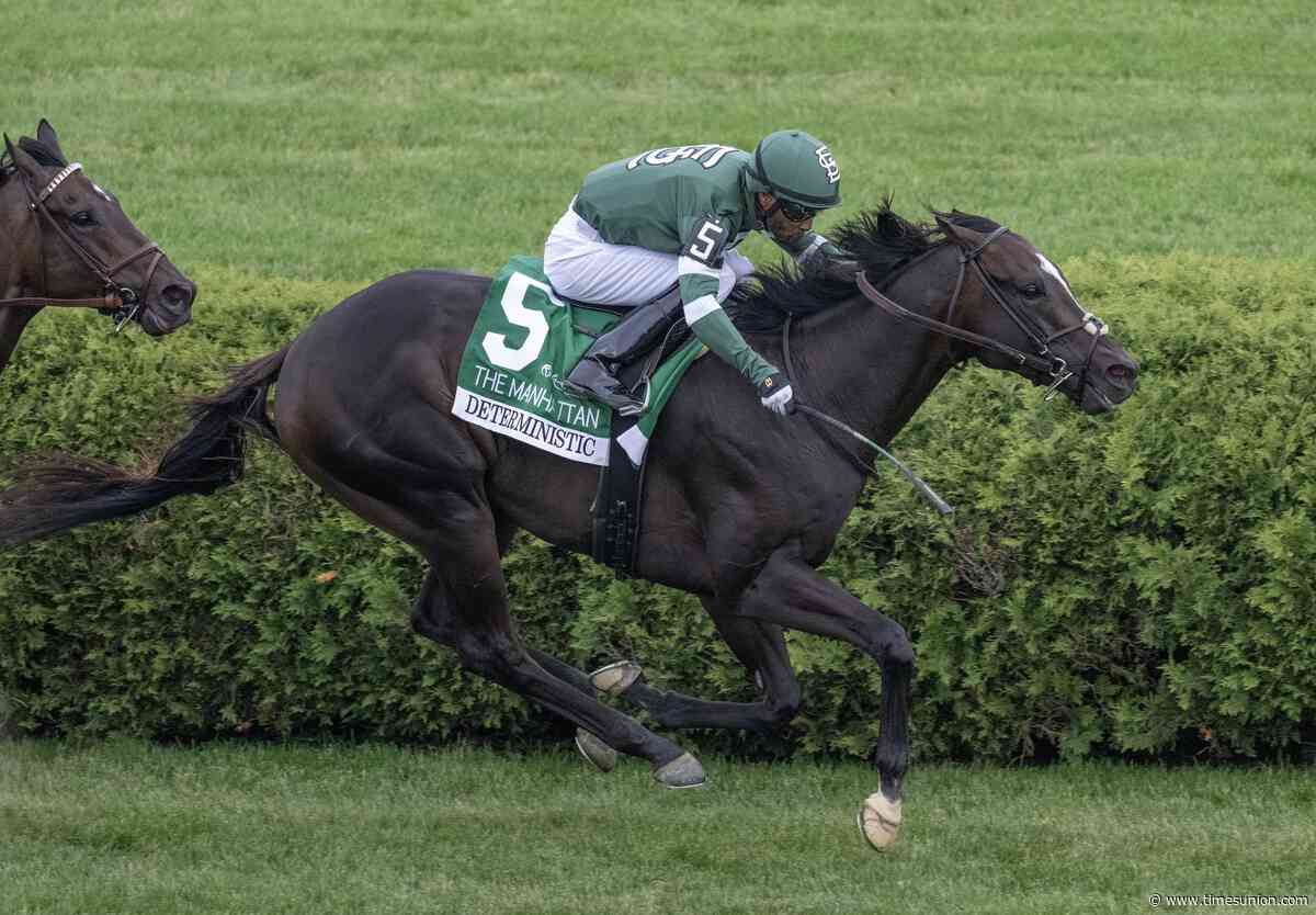 Deterministic leaves no doubt in repeat Manhattan win on Belmont Stakes Day at Saratoga