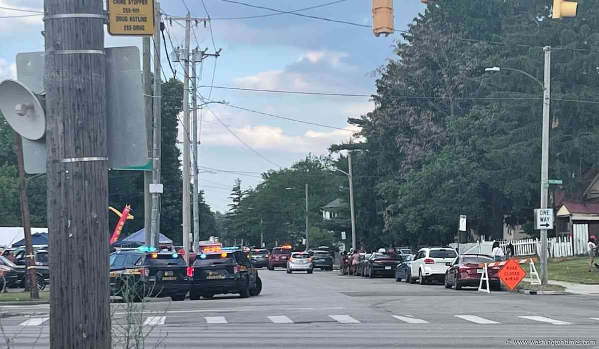 Multiple people have been shot near a festival in Toledo, Ohio, authorities say