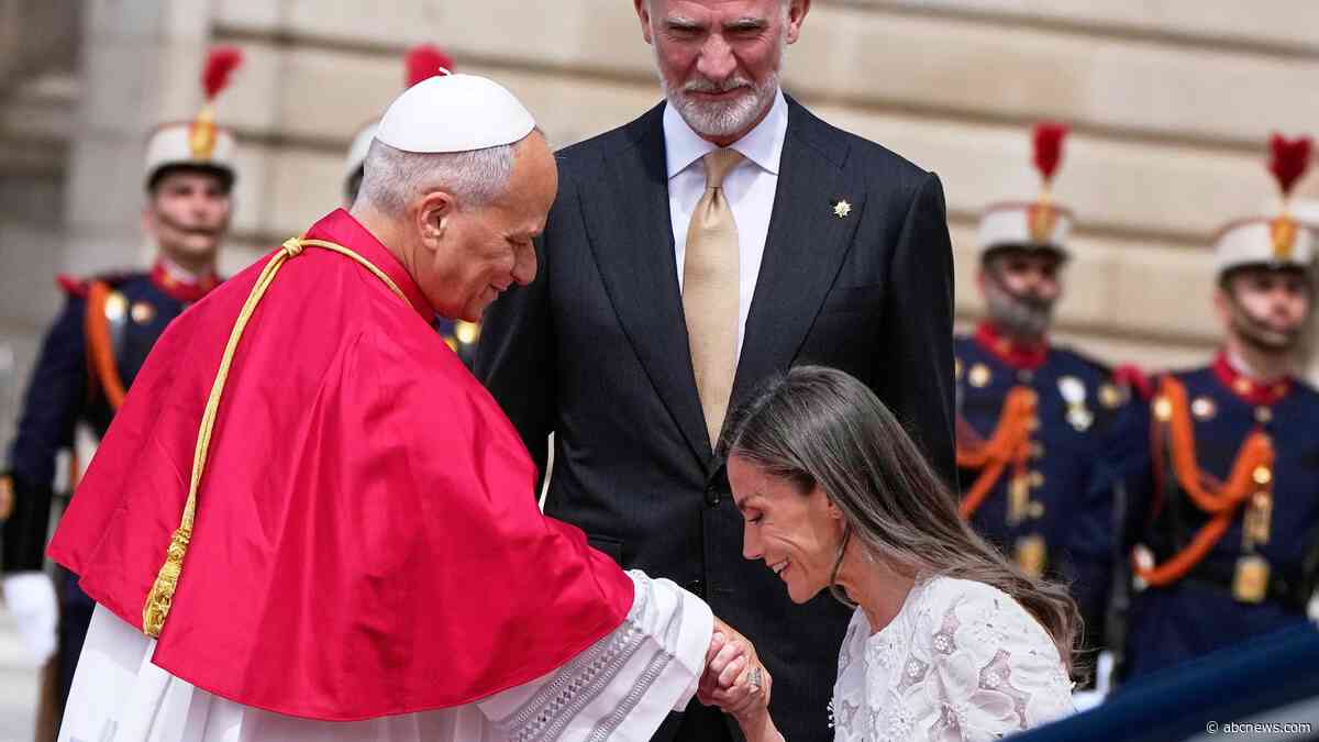 Pope Leo XIV urges Spain to stop fanning flames of polarization on first papal visit in 15 years