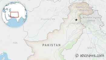 Police arrest supporters of banned group ahead of rally in Pakistan-administered Kashmir