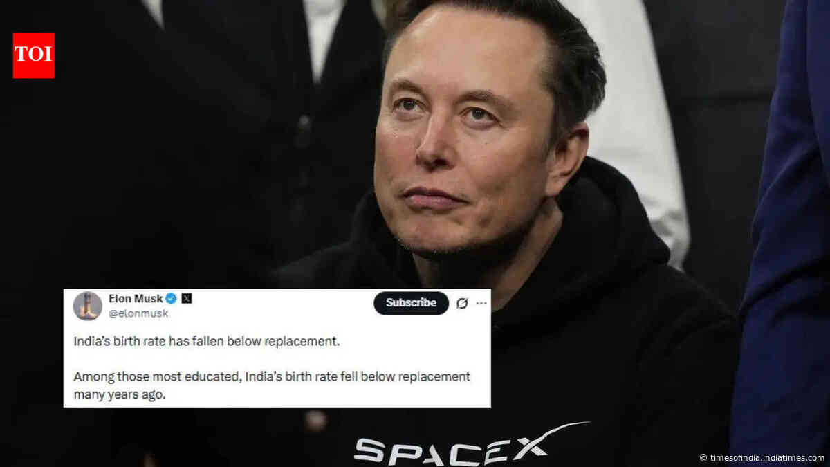‘Among those most educated ... ’: Elon Musk flags India’s falling fertility rate