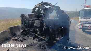 Lebanese general among three soldiers killed in Israeli attack on car