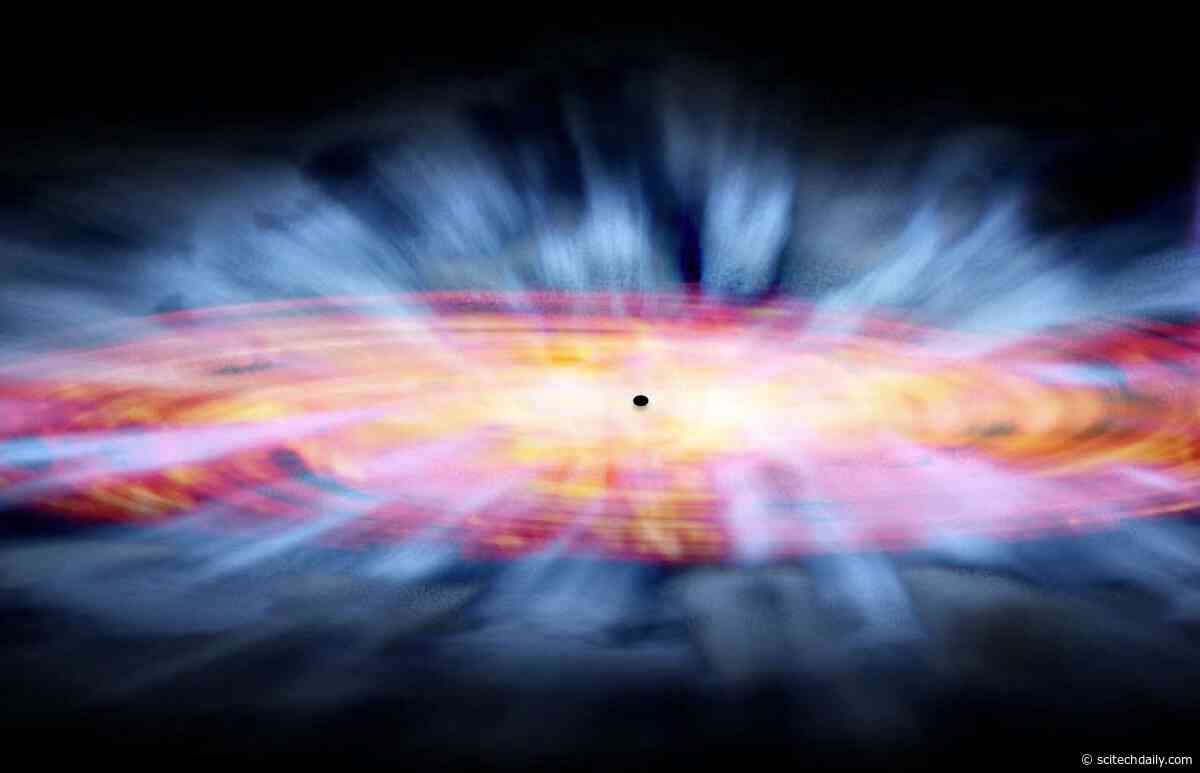 Record-Breaking Black Hole Wind Blasts Through Space at 30% the Speed of Light