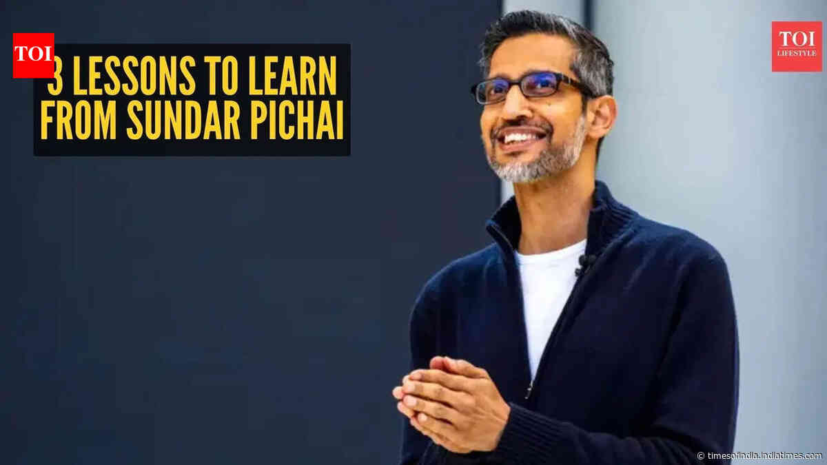 How to stay calm in any situation: 3 lessons to learn from Sundar Pichai
