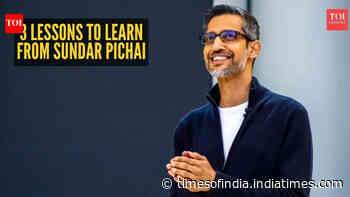 How to stay calm in any situation: 3 lessons to learn from Sundar Pichai